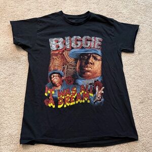Vintage-Style Women's The Notorious B.I.G. “It Was All a Dream” T-Shirt - Medium